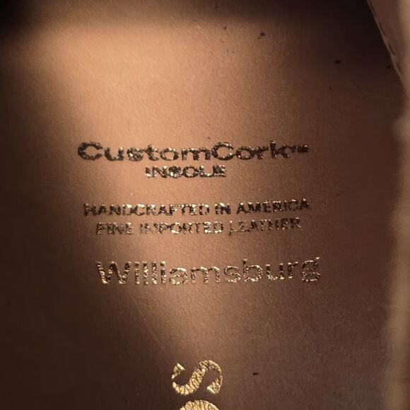 Allen Edmonds Williamsburg Chukka Boots 12 D Tan Leather Bench Welt USA Made main image 5